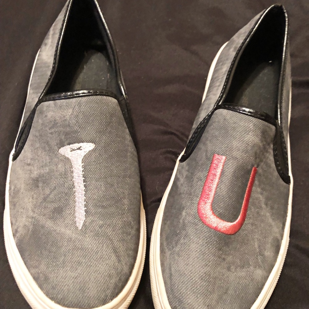 Easy slip on shoes..